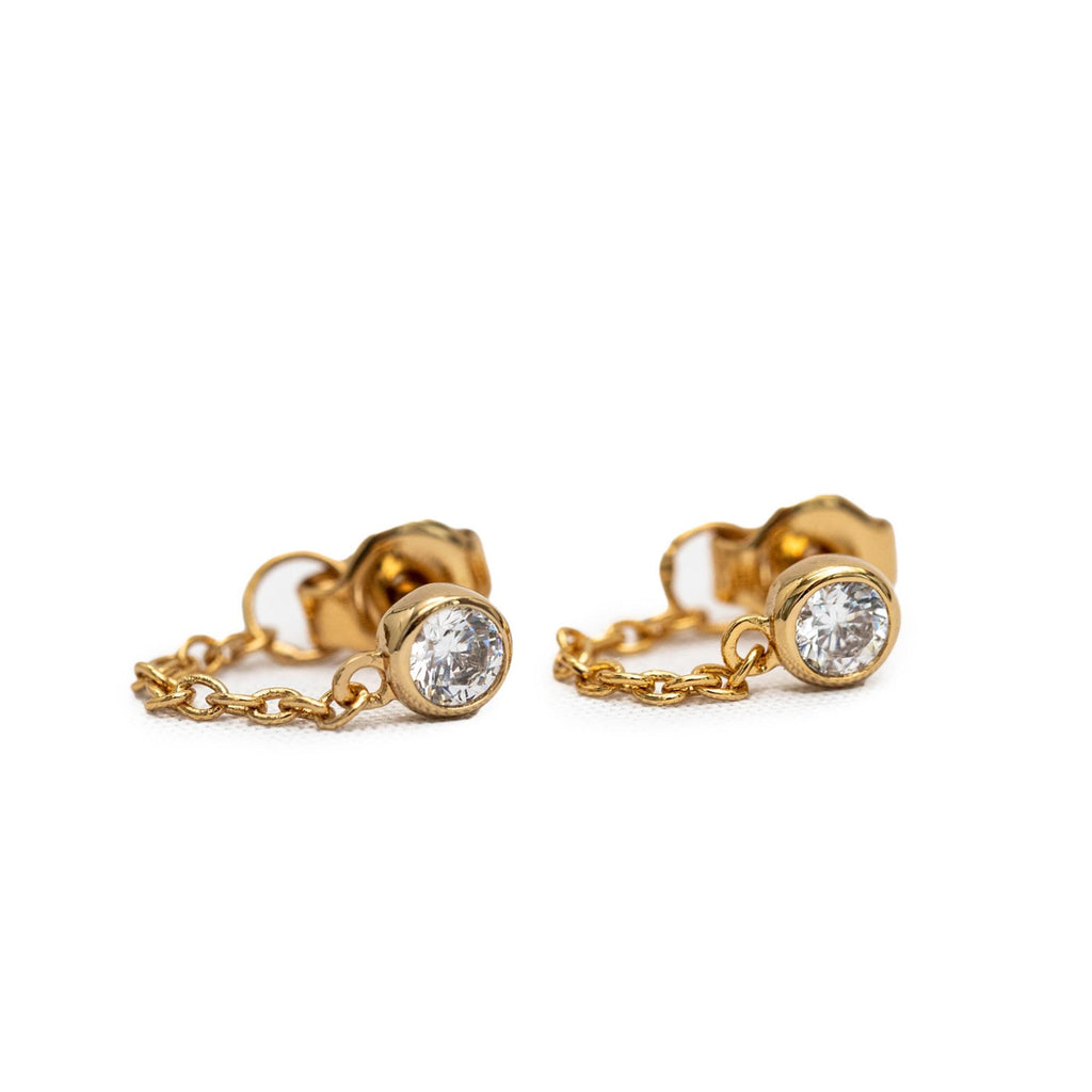 Chain Stud Earring