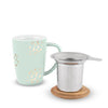 Bailey Dots Ceramic Tea Mug & Infuser
