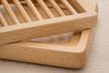 Two Piece Wooden Soap Tray