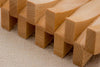 Double Curved Wooden Soap Dish