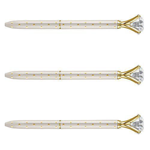 Ivory Dots Gem Pen