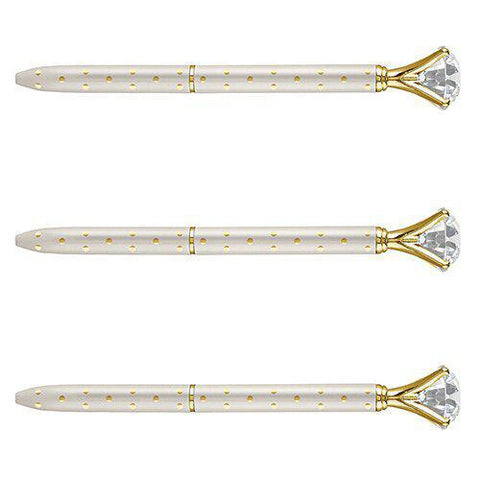 Ivory Dots Gem Pen