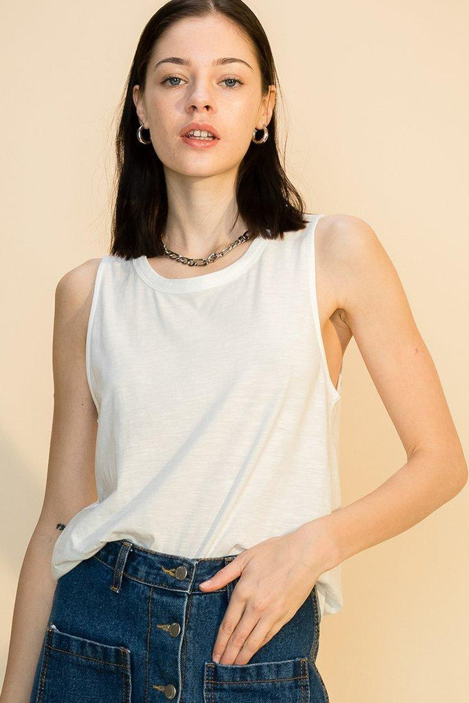 Kenna White Tank