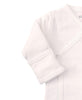 White Pointelle Footed Set
