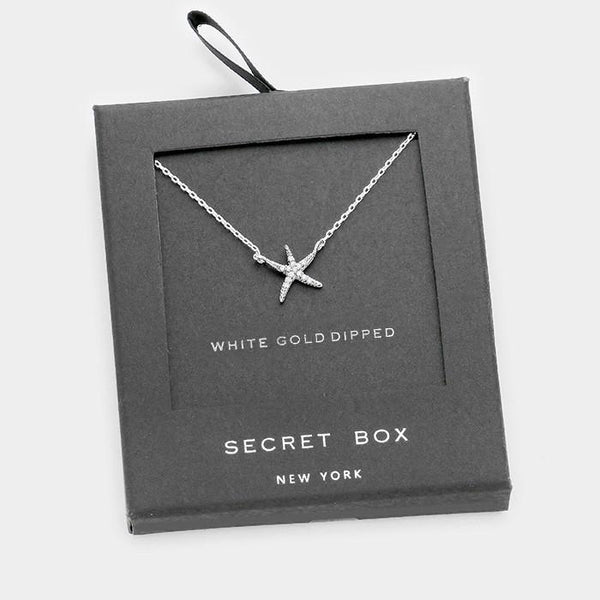 Starfish Necklace Gift Box