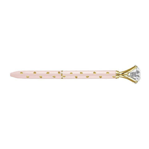 Pink Wedding Gem Pen