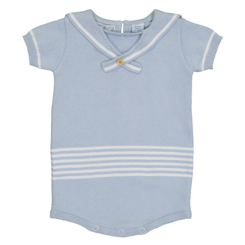 Knit Sailor Romper