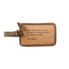 Leather Luggage Tag