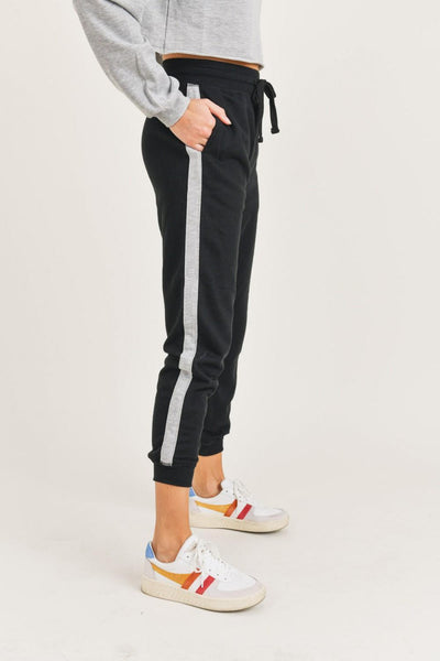 Blanc Stripe Jogger