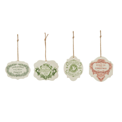 Greeting Ornament