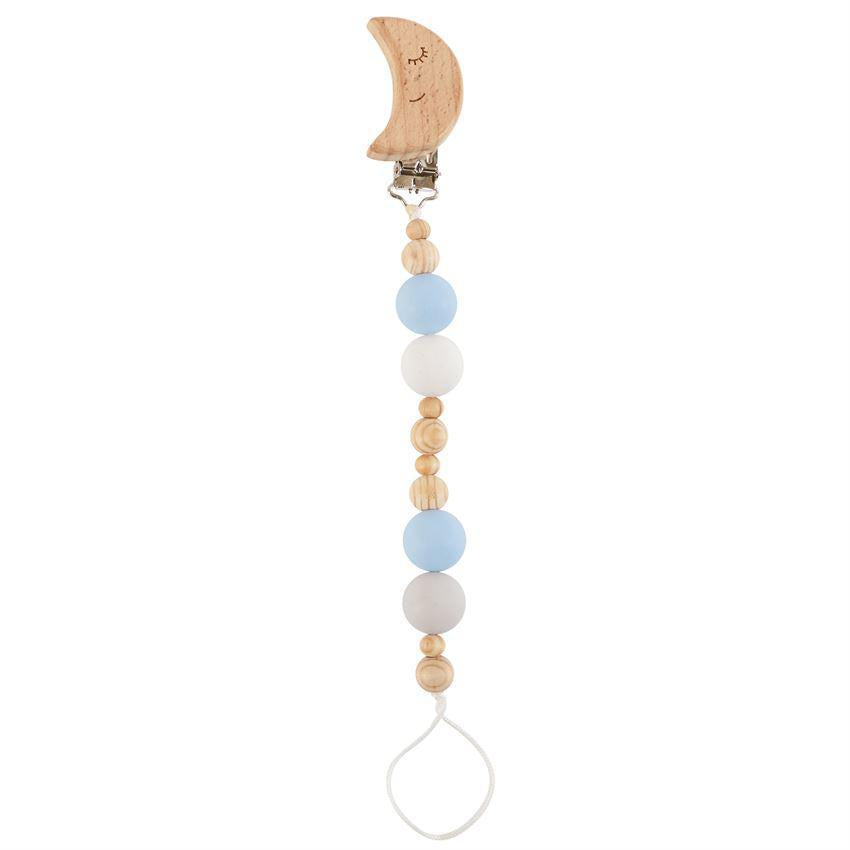 Moon Pacifier Clip