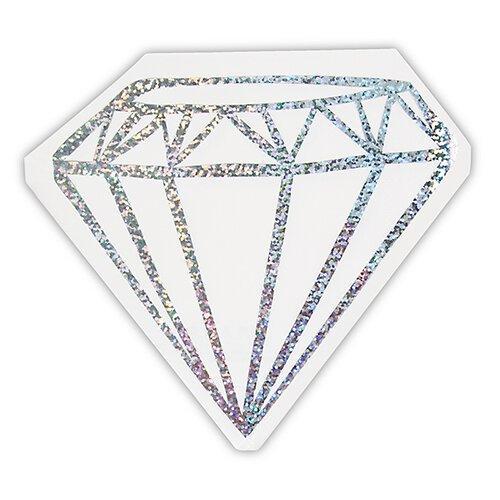 Silver Diamond Cocktail Napkin