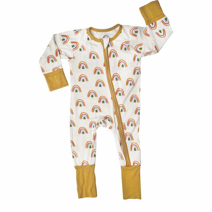 Rainbow Neutral Convertible Pajama