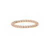 Classic Beaded Gold Ring