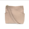 Kayleigh Side-Pocket Bucket Bag