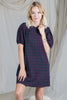 Plaid Balloon Dress