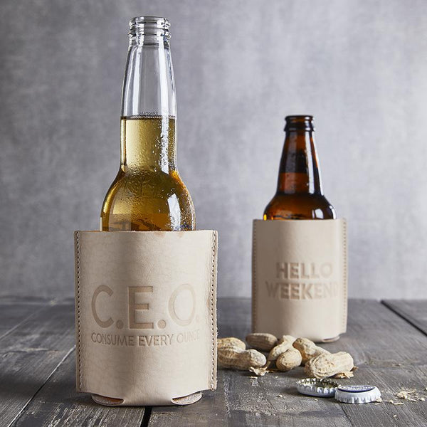 Hello Weekend Koozie