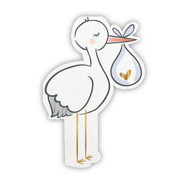 Stork Cocktail Napkin