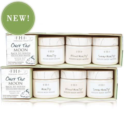 Over The Moon – Moon Dip® Body Mousse Sampler