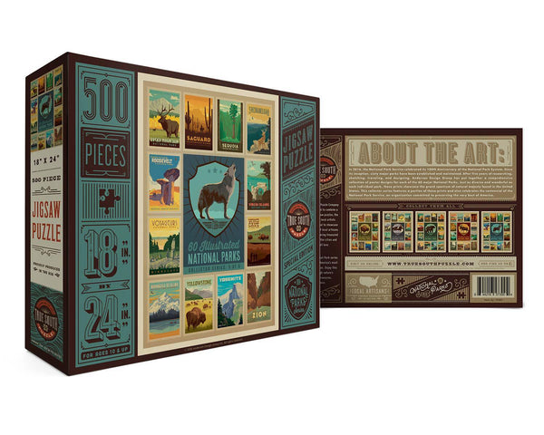 National Parks Wolf Puzzle