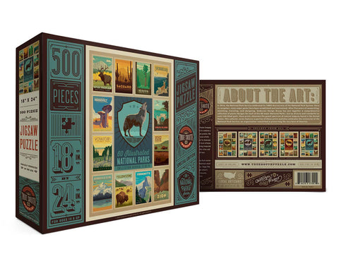 National Parks Wolf Puzzle
