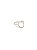 Hammered Circle Ring