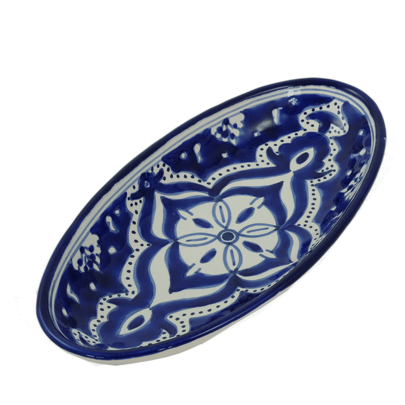Nigella Cobalt Oval Platter