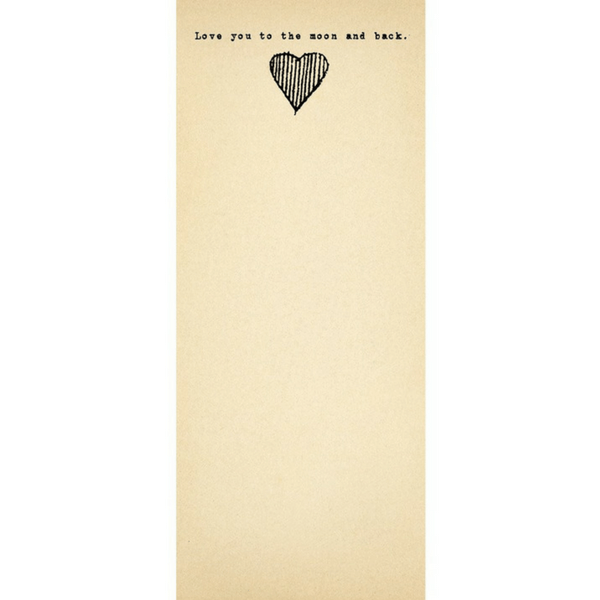 Heart to the Moon Skinny Pad