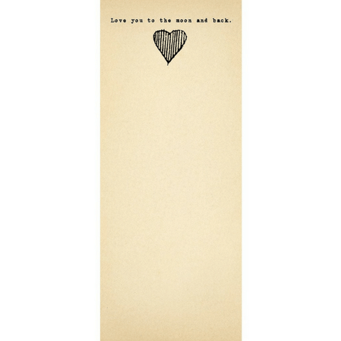 Heart to the Moon Skinny Pad