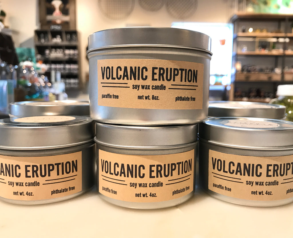 Volcanic Eruption Candle
