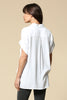White Buttoned Blouse Top