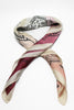 Pink Paisley Silk Scarf