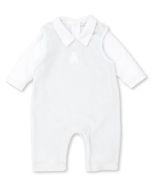 Teddy Velour Overall Set