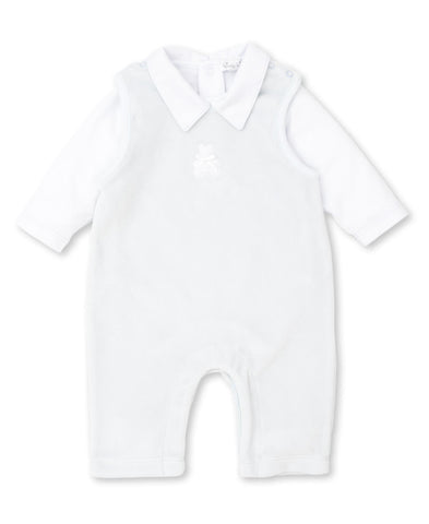 Teddy Velour Overall Set