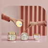 Volcano Mercury Iridescent Inverted Jar Candle