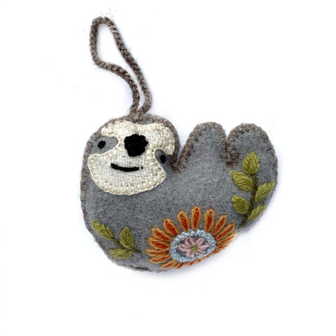Sloth Ornament
