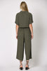 Gauze Button Jumpsuit