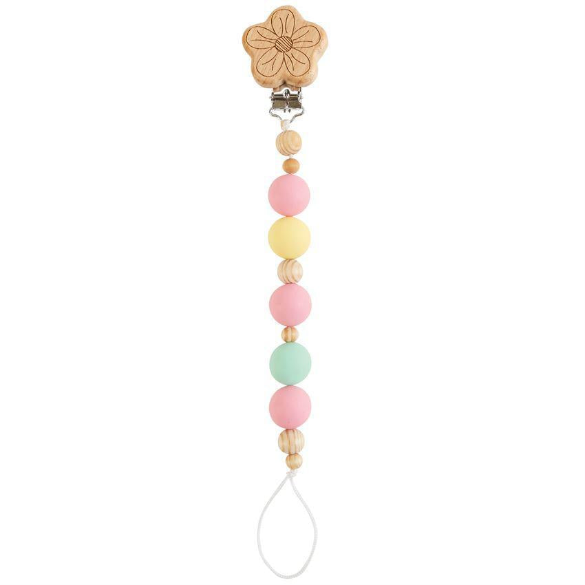Flower Pacifier Clip