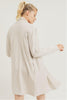Longline Oatmeal Cardigan