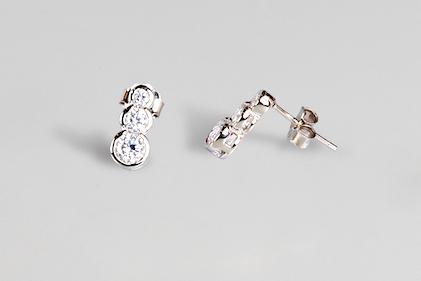 Trio 18K Earring