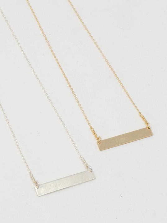 Be Still Horizon Necklace