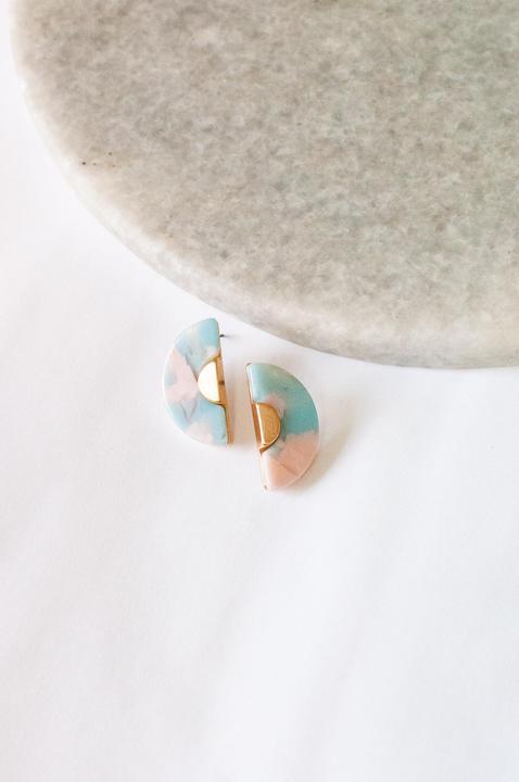 Fanny Cotton Candy Stud Earring