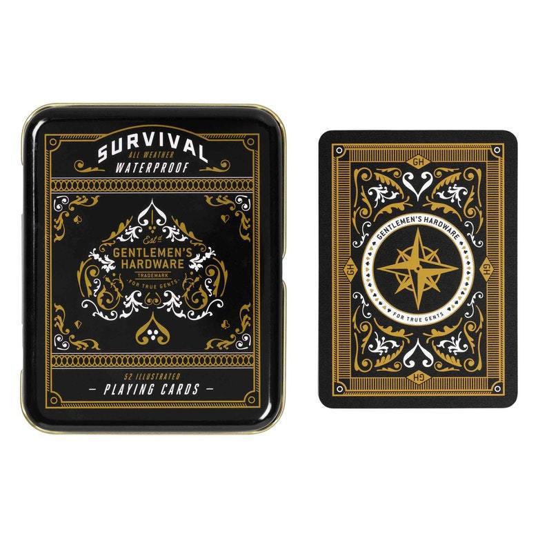 Gentlemen's Hardware Survival Playing Cards