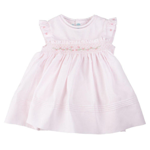 Pink Rose Garden Fly Sleeve Dress