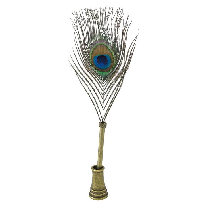 Quill Peacock Pen & Stand Set