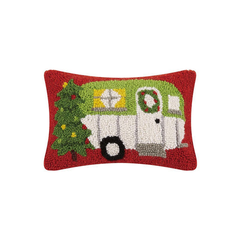Holiday Camper Pillow