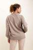 Taupe Slub Crewneck