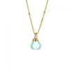 Gold Trinket Stone Necklace