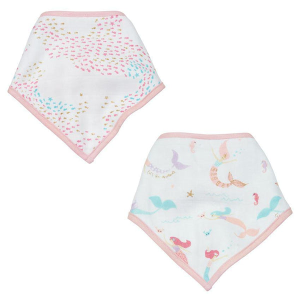 Mermaid Muslin Bandana Bib