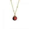 Gold Trinket Stone Necklace